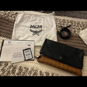 MCM clutch/ crossbody bag